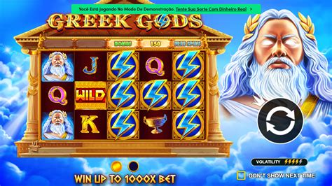 Jogar Greek Gods com Dinheiro Real